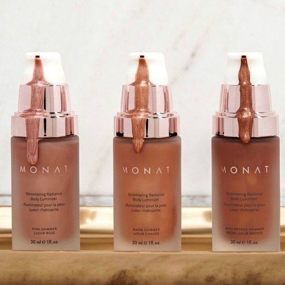 NEW! Limited Edition MONAT Shimmering Radiance Body Luminizer Gift Set! - Picture 5 of 8